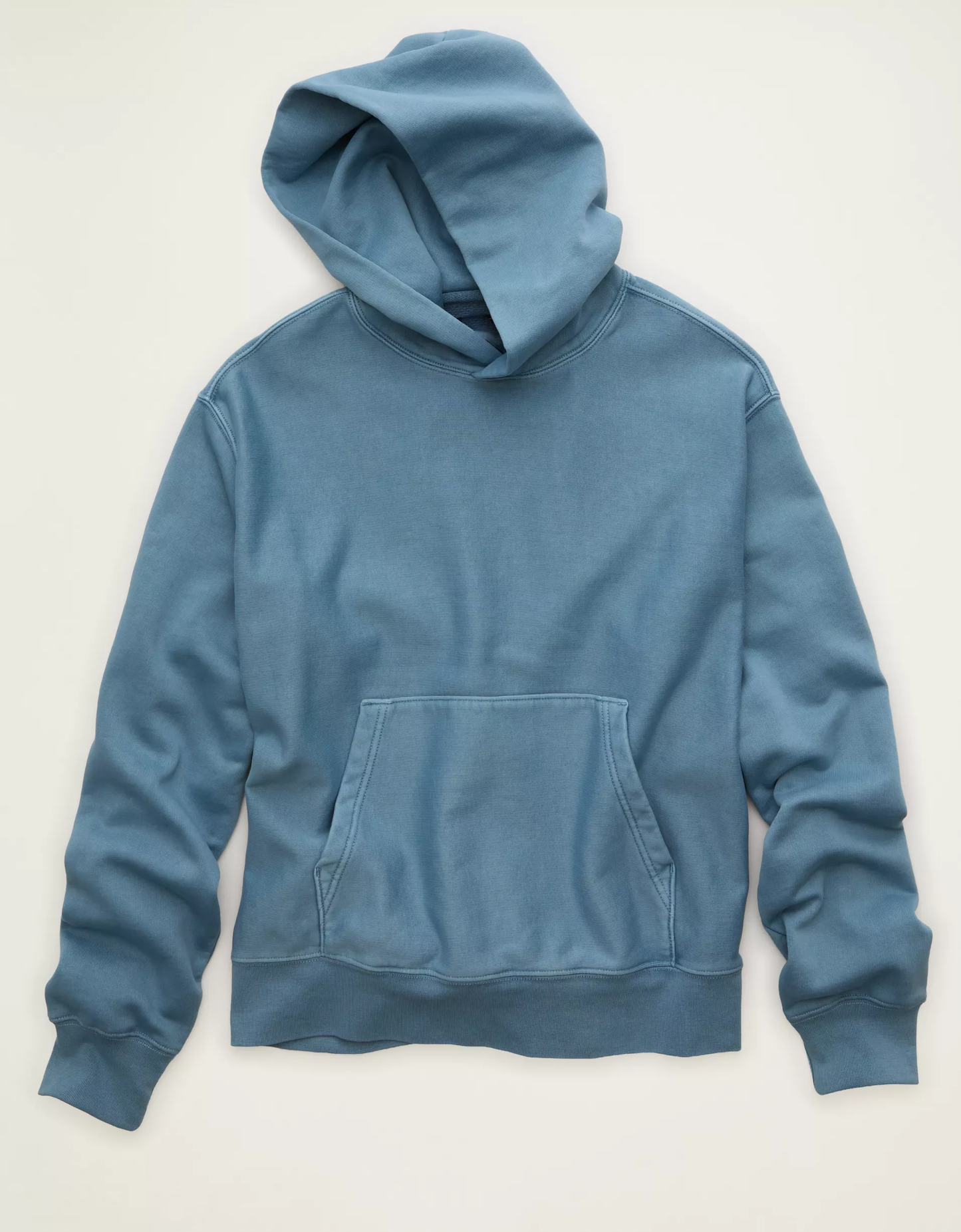 Relaxed Fit Heavyweight Fleece Pullover Mens Hoodie