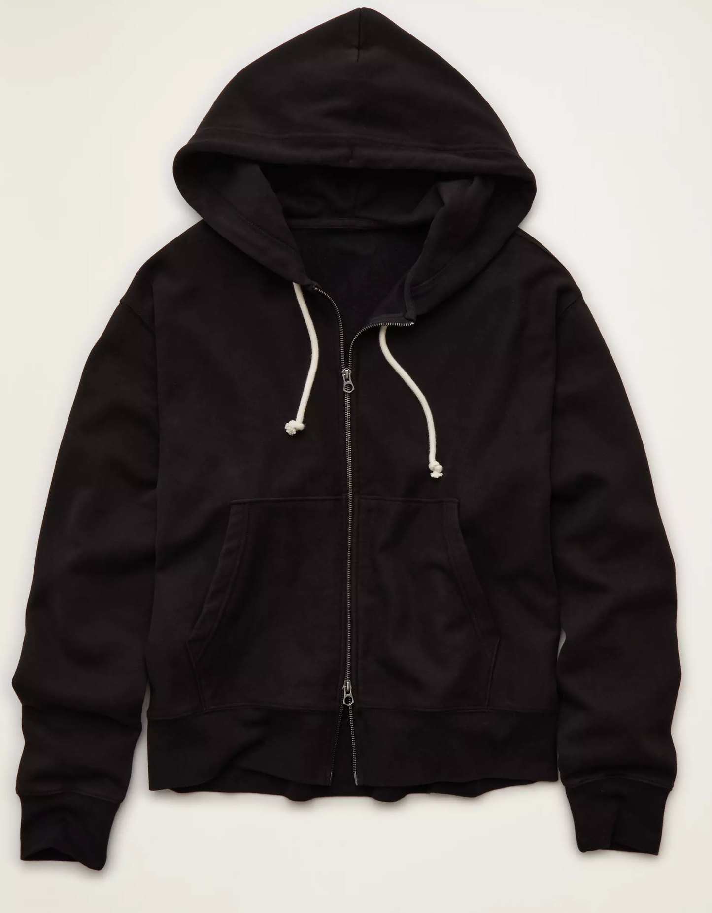 Classic Fit Heavyweight Fleece Full‑Zip Mens Hoodie